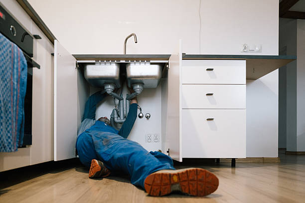 Professional Leak Detection technician working in Crosby, MN
